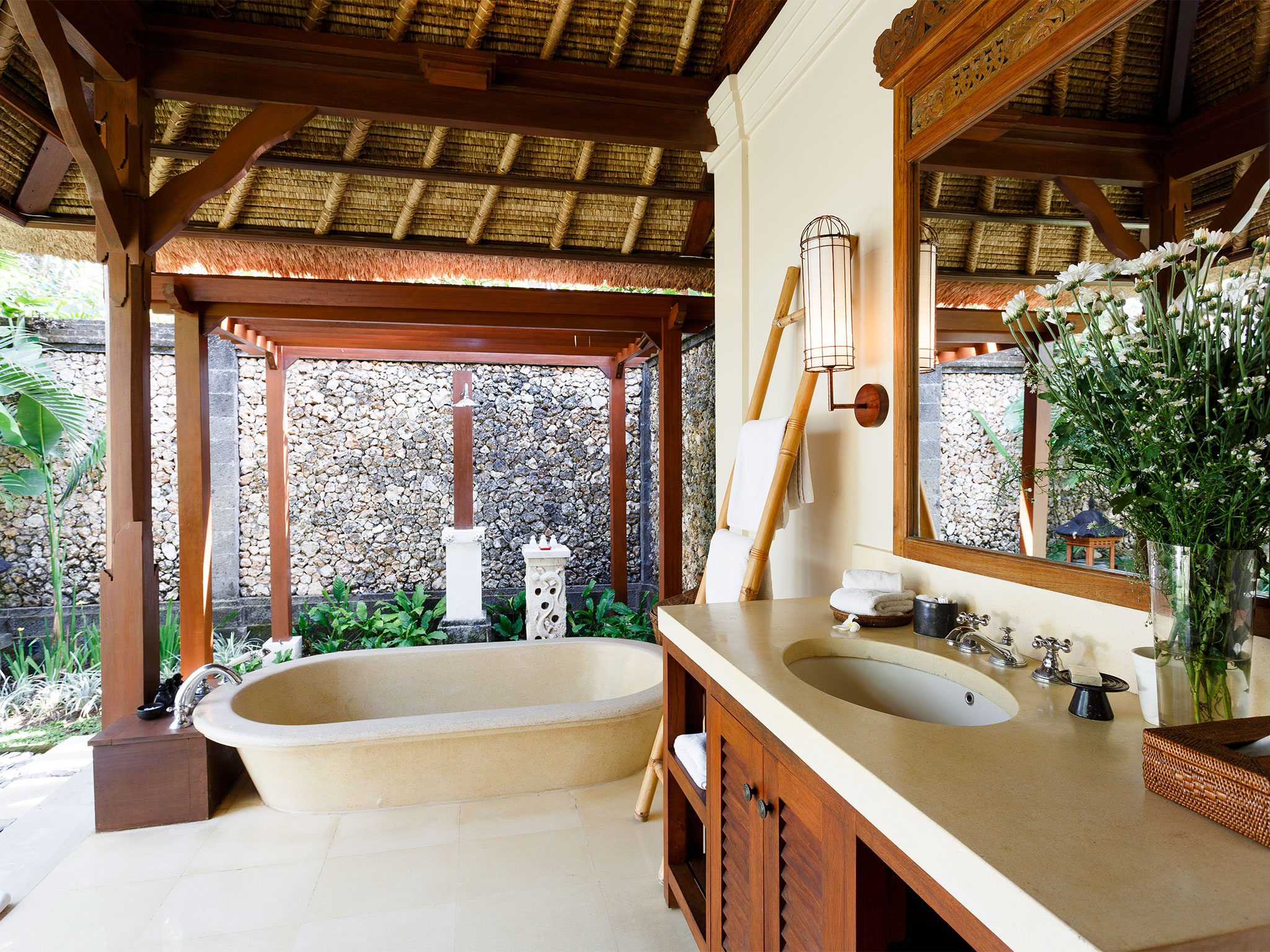 Villa Maridadi - Master Suite bathroom - Villa Maridadi, Seseh-Tanah Lot, Bali